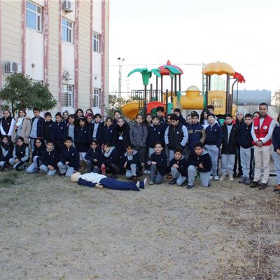 Students at Sulaimaniah International School Learn About First Aid
